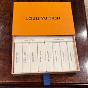 Louis Vuitton Orange Box with 10 Perfume Samples
